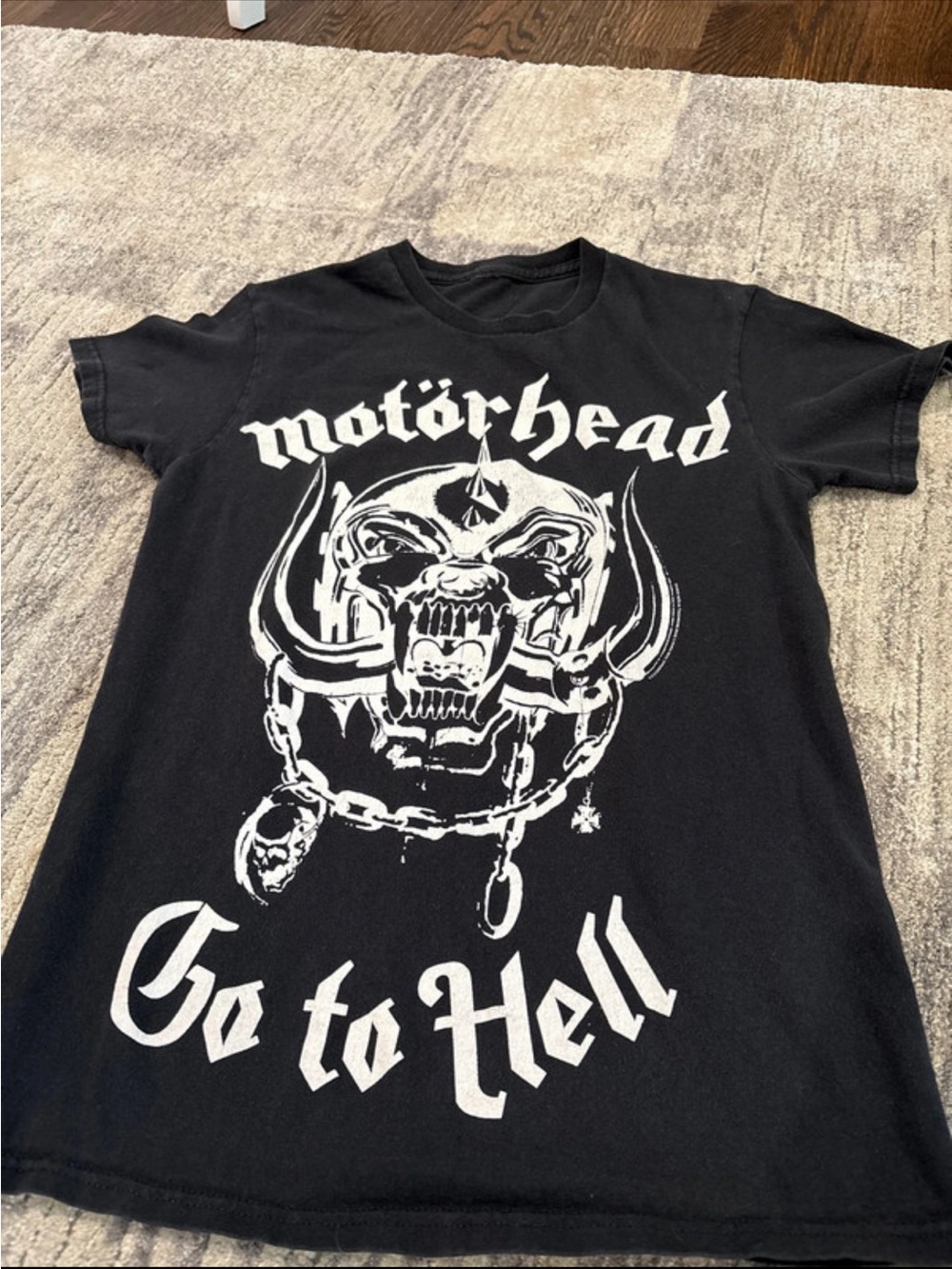 Black Motorhead 'Go to Hell' Graphic Tee